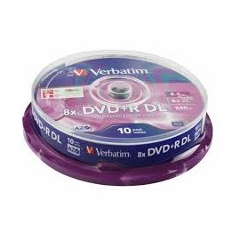 DVD DL tarrina 10 unidades